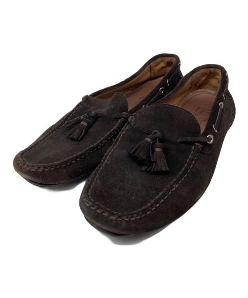 Salvatore Ferragamo（サルヴァトーレ フェラガモ）Salvatore Ferragamo (サルヴァトーレ フェラガモ) タッセルローファー ブラウン サイズ:SIZE 8 1/2の古着・服飾アイテム