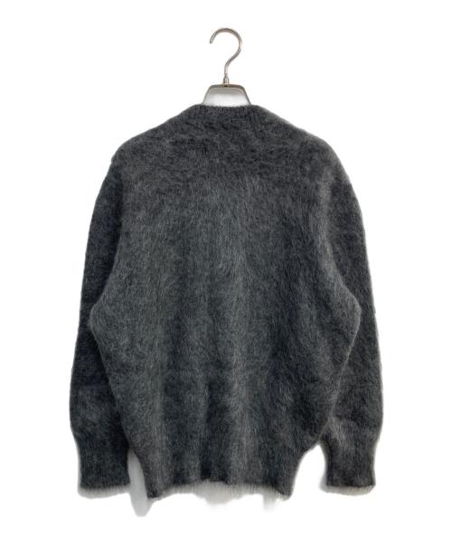 PRADA（プラダ）PRADA (プラダ) シャギーモヘヤニットカーディガン グレー サイズ:42の古着・服飾アイテム