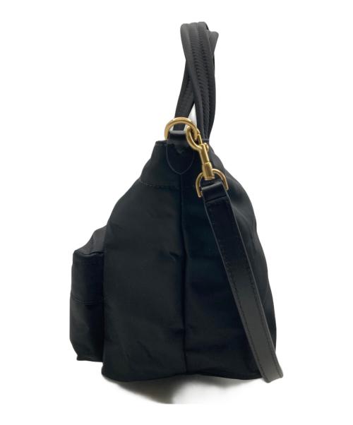 ANYA HINDMARCH（アニヤ・ハインドマーチ）ANYA HINDMARCH (アニヤ・ハインドマーチ) アイズ2WAYバッグ ブラックの古着・服飾アイテム