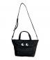 ANYA HINDMARCH (アニヤ・ハインドマーチ) アイズ2WAYバッグ ブラック：18000円