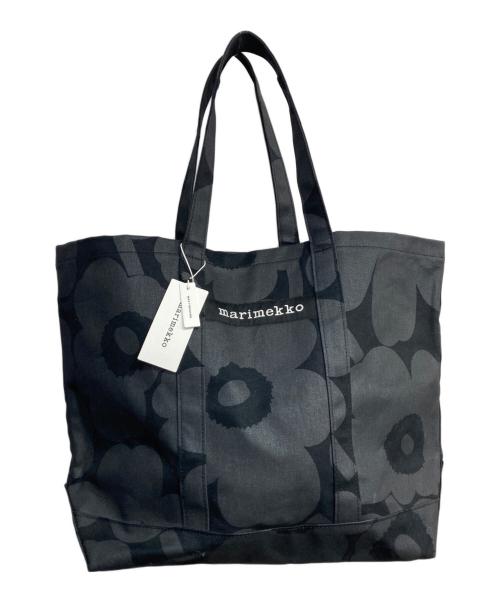 marimekko（マリメッコ）marimekko (マリメッコ) PERUSKASSI WX PIENI UNIKKO ブラック×グレー 未使用品の古着・服飾アイテム