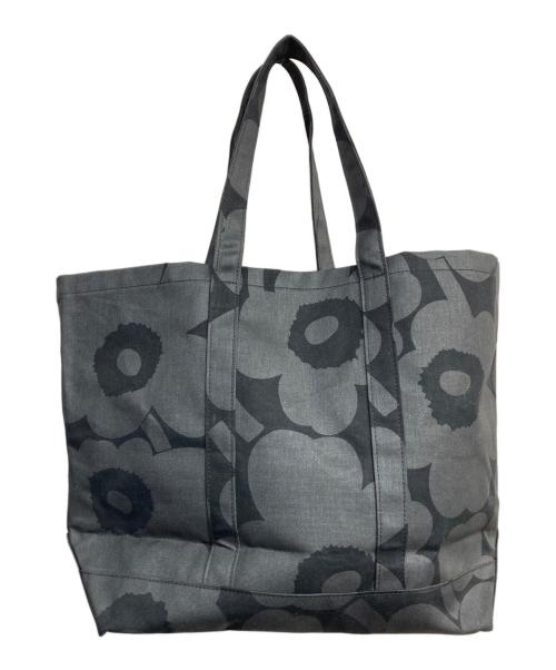 marimekko（マリメッコ）marimekko (マリメッコ) PERUSKASSI WX PIENI UNIKKO ブラック×グレー 未使用品の古着・服飾アイテム