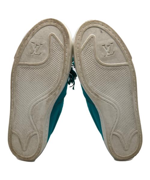 LOUIS VUITTON（ルイ ヴィトン）LOUIS VUITTON (ルイ ヴィトン) タッセルスリッポン ブルー サイズ:37 1/2の古着・服飾アイテム