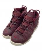 NIKEナイキ）の古着「AIR MORE UP TEMPO」｜ボルドー
