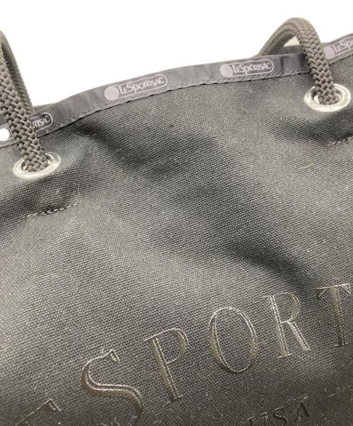 LeSportsac（レスポートサック）LeSportsac (レスポートサック) キャンバスイージートートバッグ ブラックの古着・服飾アイテム