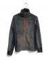 Patagonia（パタゴニア）の古着「R2フリースジャケット　FA16　25138」｜グレー×オレンジ