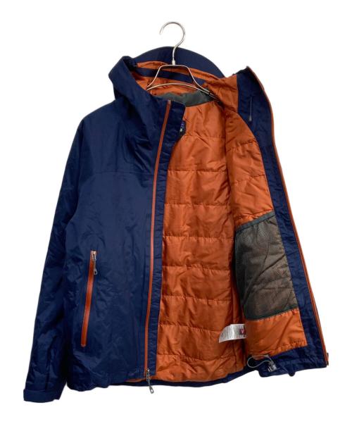 Patagonia（パタゴニア）Patagonia (パタゴニア) Insulated Torrentshell Jacket　83715 FA14 ネイビー×オレンジ サイズ:XSの古着・服飾アイテム