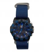 LUMINOXルミノックス）の古着「NAVY SEAL COLORMARK CHRONOGRAPH」｜ブルー×ブラック