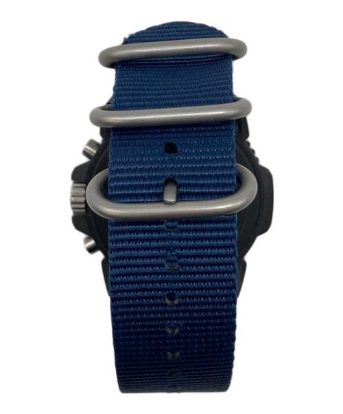 LUMINOX（ルミノックス）LUMINOX (ルミノックス) NAVY SEAL COLORMARK CHRONOGRAPH ブルー×ブラックの古着・服飾アイテム