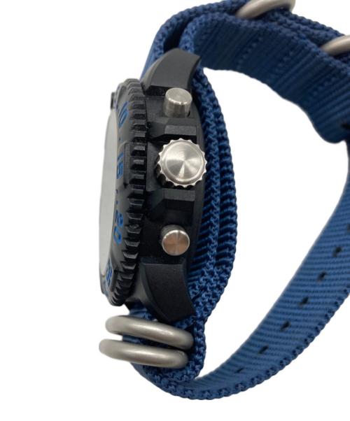 LUMINOX（ルミノックス）LUMINOX (ルミノックス) NAVY SEAL COLORMARK CHRONOGRAPH ブルー×ブラックの古着・服飾アイテム
