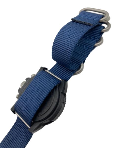 LUMINOX（ルミノックス）LUMINOX (ルミノックス) NAVY SEAL COLORMARK CHRONOGRAPH ブルー×ブラックの古着・服飾アイテム