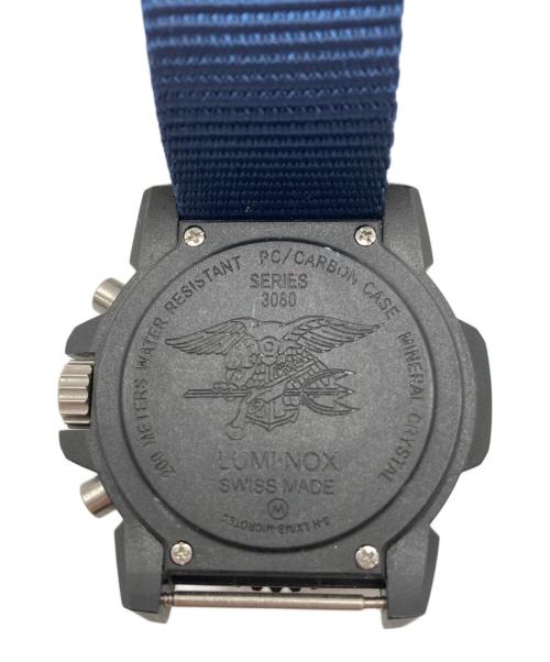 LUMINOX（ルミノックス）LUMINOX (ルミノックス) NAVY SEAL COLORMARK CHRONOGRAPH ブルー×ブラックの古着・服飾アイテム