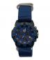LUMINOX（ルミノックス）の古着「NAVY SEAL COLORMARK CHRONOGRAPH」｜ブルー×ブラック