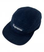 SUPREMEシュプリーム）の古着「Corduroy Camp Cap」｜ネイビー
