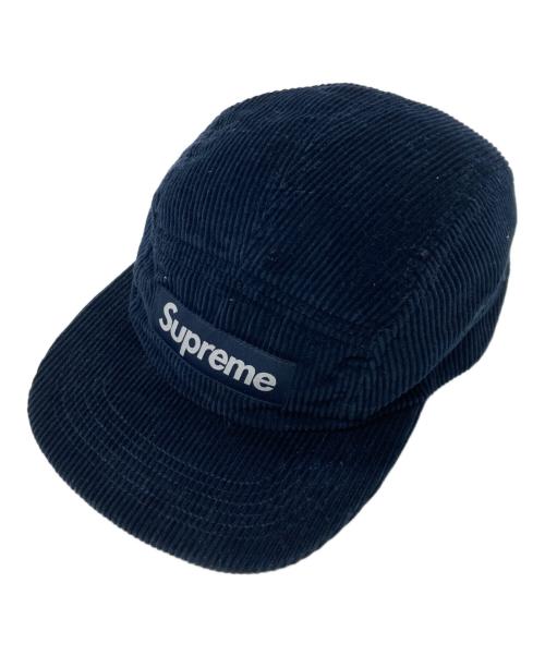 SUPREME（シュプリーム）Supreme (シュプリーム) Corduroy Camp Cap ネイビーの古着・服飾アイテム