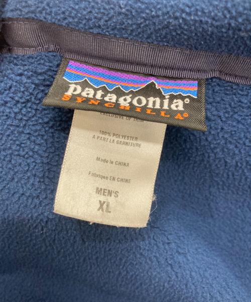 Patagonia（パタゴニア）Patagonia (パタゴニア) シンチラマイクロフリースジャケット ネイビー サイズ:XLの古着・服飾アイテム