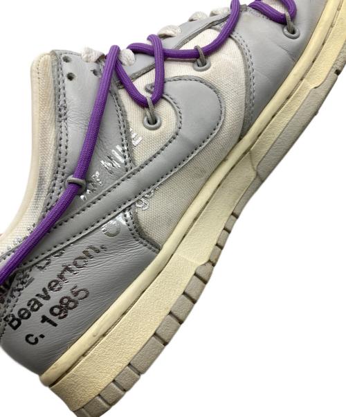 NIKE（ナイキ）NIKE (ナイキ) OFFWHITE (オフホワイト) DUNK LOW sail/neutral grey サイズ:26cmの古着・服飾アイテム