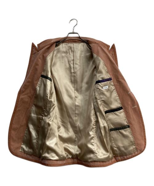 PAUL SMITH（ポールスミス）Paul Smith (ポールスミス) ベロアテーラードジャケット ピンク サイズ:Lの古着・服飾アイテム