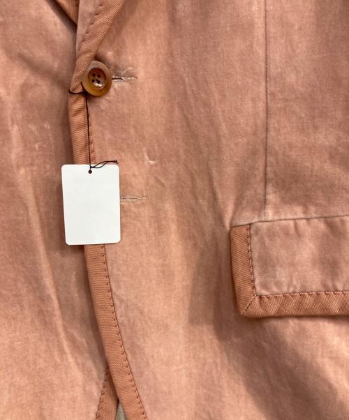 PAUL SMITH（ポールスミス）Paul Smith (ポールスミス) ベロアテーラードジャケット ピンク サイズ:Lの古着・服飾アイテム