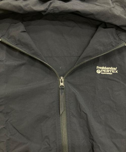 FreshService（フレッシュサービス）FreshService (フレッシュサービス) PERTEX EQUILIBRIUM HOODED SHELL ネイビー サイズ:Ｍの古着・服飾アイテム