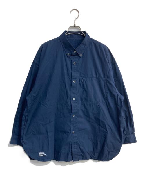 FreshService（フレッシュサービス）FreshService (フレッシュサービス) UTILITY L/S B.D SHIRT　FSC243-50005B ネイビー サイズ:Mの古着・服飾アイテム