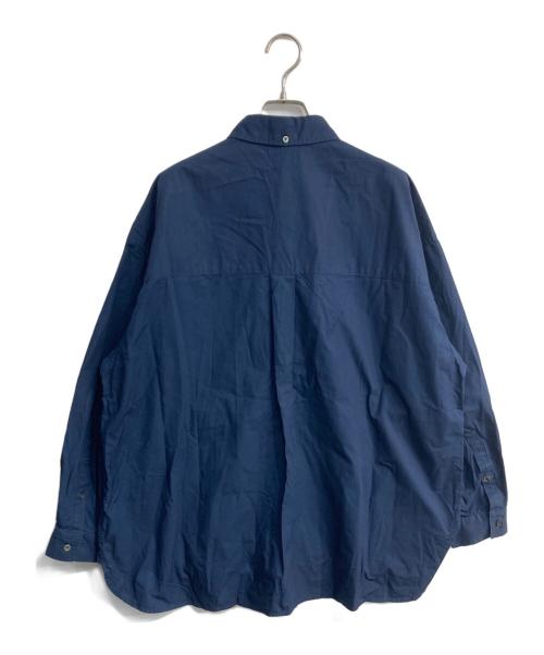 FreshService（フレッシュサービス）FreshService (フレッシュサービス) UTILITY L/S B.D SHIRT　FSC243-50005B ネイビー サイズ:Mの古着・服飾アイテム