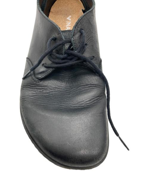 Natural（ナチュラル）Natural (ナチュラル) VIVOBARE FOOT (ビボベアフット) RA III レザースニーカー ブラック サイズ:41の古着・服飾アイテム