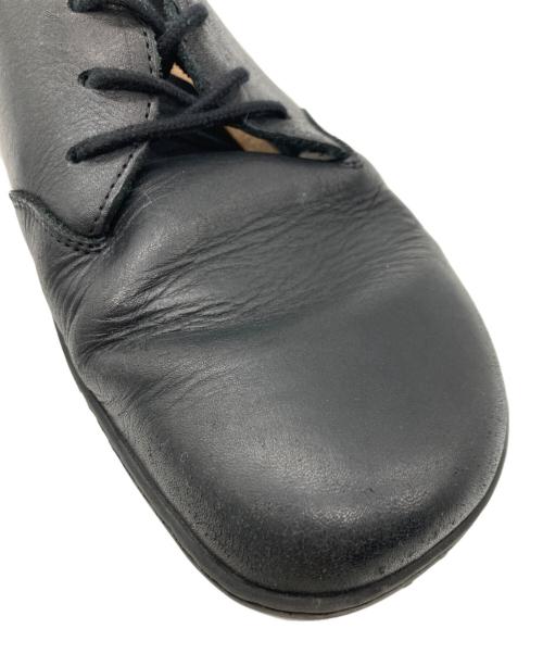Natural（ナチュラル）Natural (ナチュラル) VIVOBARE FOOT (ビボベアフット) RA III レザースニーカー ブラック サイズ:41の古着・服飾アイテム