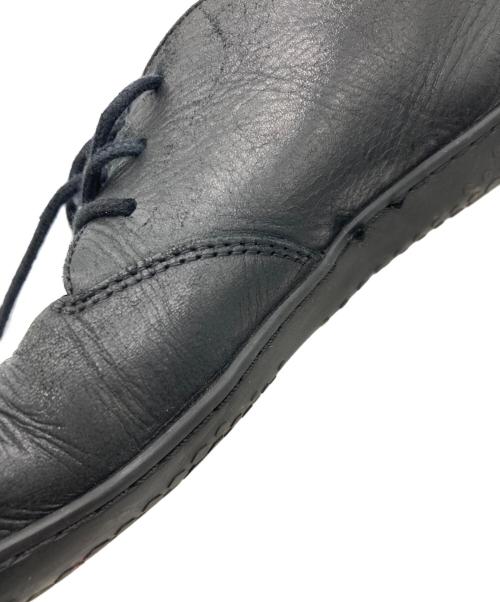 Natural（ナチュラル）Natural (ナチュラル) VIVOBARE FOOT (ビボベアフット) RA III レザースニーカー ブラック サイズ:41の古着・服飾アイテム