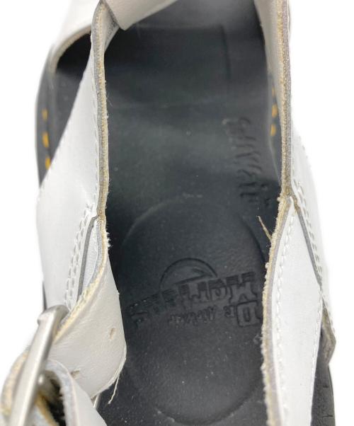 Dr.Martens（ドクターマーチン）Dr.Martens (ドクターマーチン) francisサンダル ホワイト×ブラック サイズ:UK5の古着・服飾アイテム