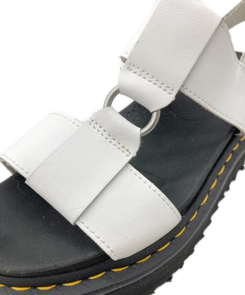 Dr.Martens（ドクターマーチン）Dr.Martens (ドクターマーチン) francisサンダル ホワイト×ブラック サイズ:UK5の古着・服飾アイテム