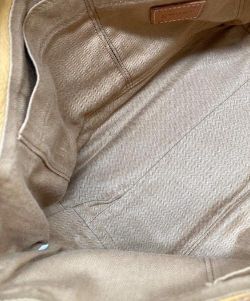 genten（ゲンテン）genten (ゲンテン) キャンバストートバッグ アイボリーの古着・服飾アイテム