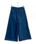 MM6 Maison Margiela (エムエムシックスメゾンマルジェラ) ハイウエストワイドデニムパンツ インディゴ サイズ:42：20000円