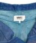 中古・古着 MM6 Maison Margiela (エムエムシックスメゾンマルジェラ) ハイウエストワイドデニムパンツ インディゴ サイズ:42：20000円