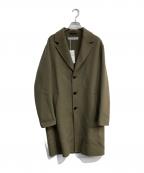 Acne studiosアクネ ストゥディオス）の古着「シングルブレストダブルフェイスコート」｜カーキ