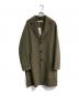 ACNE STUDIOS（アクネ ストゥディオス）の古着「シングルブレストダブルフェイスコート」｜カーキ