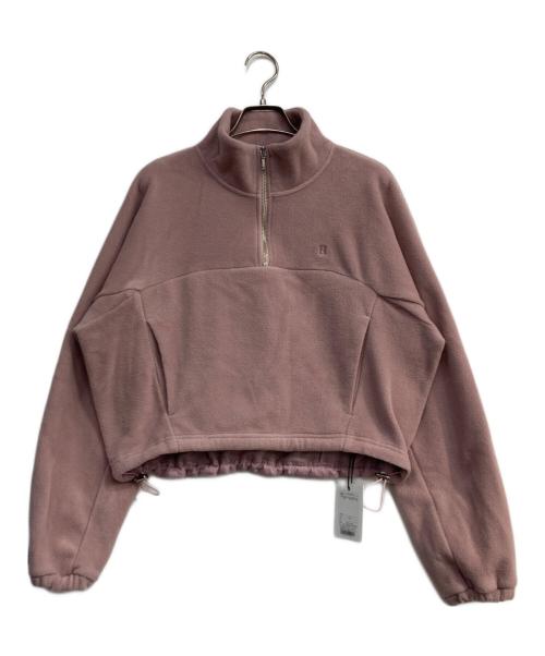 HER LIP TO（ハーリップトゥ）Her lip to (ハーリップトゥ) Flight Mode Half Zip Fleece Pullover　1244102175 ピンク サイズ:Freeの古着・服飾アイテム