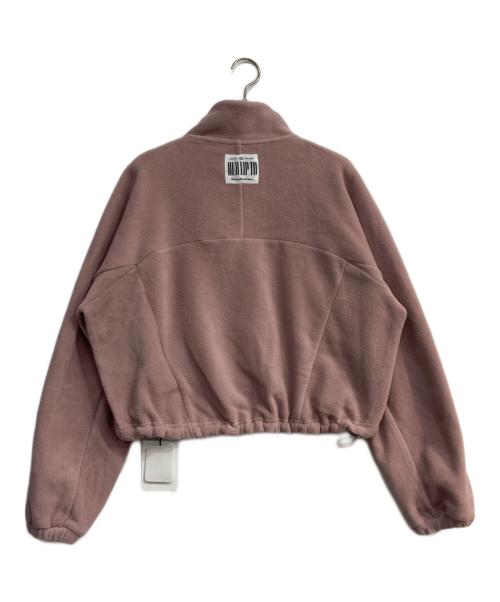 HER LIP TO（ハーリップトゥ）Her lip to (ハーリップトゥ) Flight Mode Half Zip Fleece Pullover　1244102175 ピンク サイズ:Freeの古着・服飾アイテム