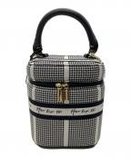 HER LIP TOハーリップトゥ）の古着「Jacquard Vanity Bag」｜シルバー