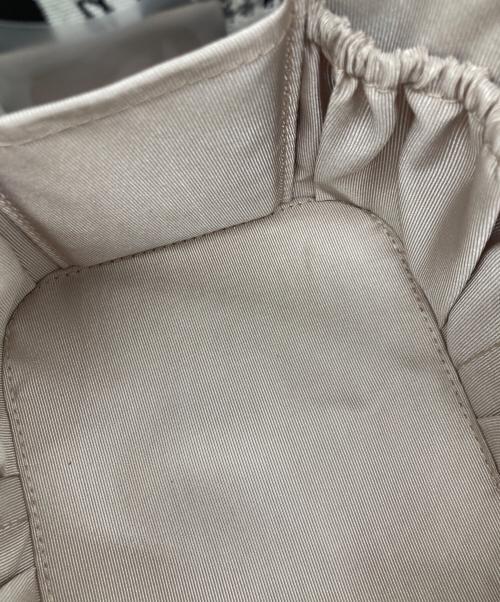 HER LIP TO（ハーリップトゥ）Her lip to (ハーリップトゥ) Jacquard Vanity Bag シルバーの古着・服飾アイテム