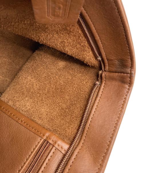 COACH（コーチ）COACH (コーチ) レザーハンドバッグ ブラウンの古着・服飾アイテム