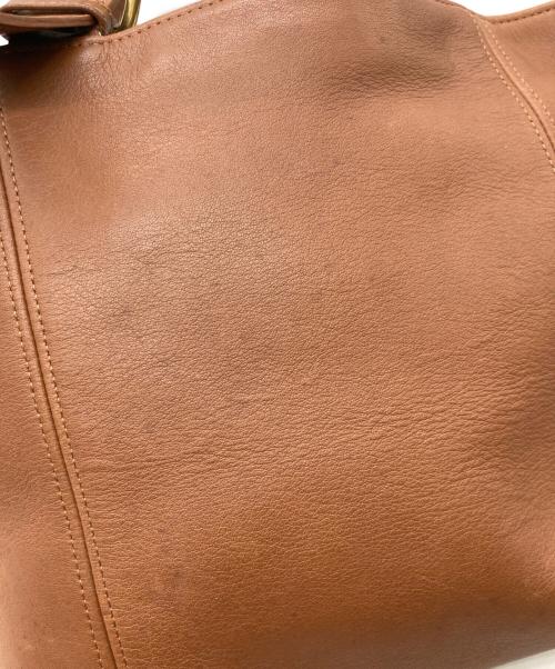 COACH（コーチ）COACH (コーチ) レザーハンドバッグ ブラウンの古着・服飾アイテム