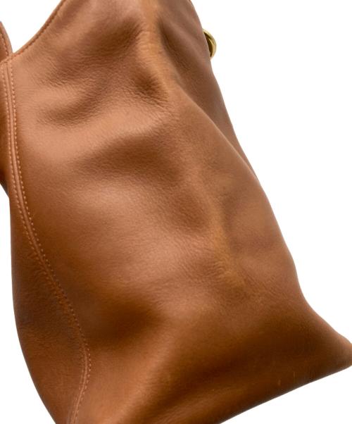 COACH（コーチ）COACH (コーチ) レザーハンドバッグ ブラウンの古着・服飾アイテム