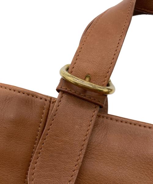 COACH（コーチ）COACH (コーチ) レザーハンドバッグ ブラウンの古着・服飾アイテム