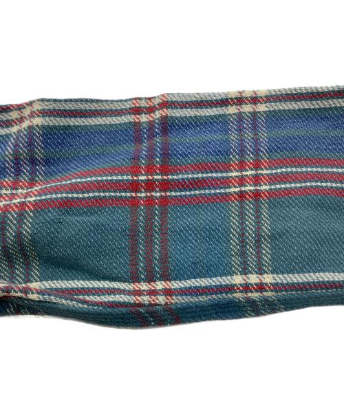 RRL（ダブルアールエル）RRL (ダブルアールエル) フランネルチェックシャツ ブルー×レッド サイズ:Mの古着・服飾アイテム