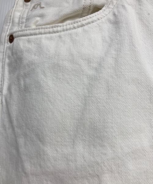 RRL（ダブルアールエル）RRL (ダブルアールエル) ホワイトデニムパンツ　4898144RSFJ ホワイト サイズ:33の古着・服飾アイテム