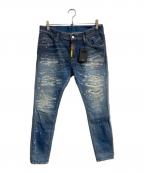 DSQUARED2ディースクエアード）の古着「SUPER TWINKY JEANS　23SS」｜インディゴ
