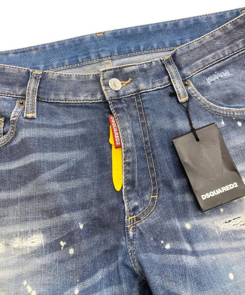 DSQUARED2（ディースクエアード）DSQUARED2 (ディースクエアード) SUPER TWINKY JEANS　23SS インディゴ サイズ:50の古着・服飾アイテム