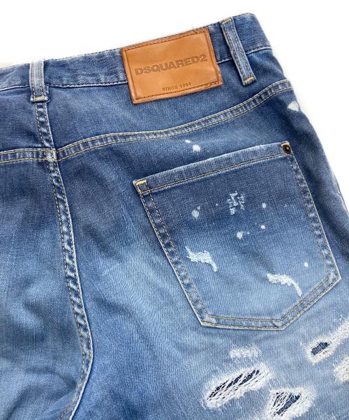 DSQUARED2（ディースクエアード）DSQUARED2 (ディースクエアード) SUPER TWINKY JEANS　23SS インディゴ サイズ:50の古着・服飾アイテム