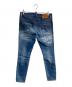 DSQUARED2 (ディースクエアード) SUPER TWINKY JEANS　23SS インディゴ サイズ:50：20000円